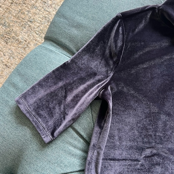 Loft Velvet Mock Turtleneck - Picture 8 of 15